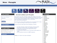 Tablet Screenshot of plazagids.nl